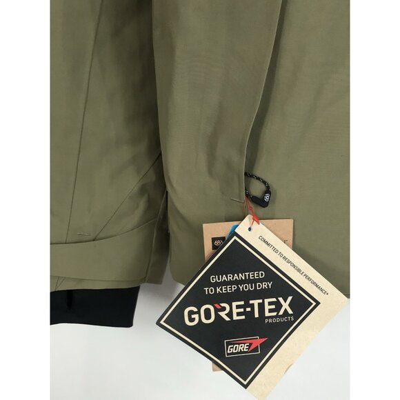 686 Jacket Men's Size Medium Goretex Gore-Tex Hydra Down Thermagraph Sage - Picture 3 of 16